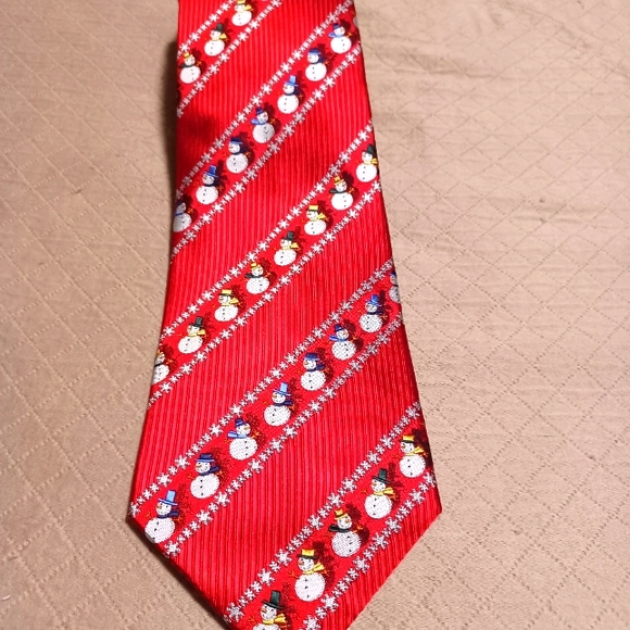 American Greetings Snowman Garland Red Tie NWT - Picture 1 of 7